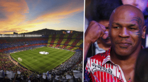 Read more about the article Tyson’s cannabis company vying for Camp Nou naming rights