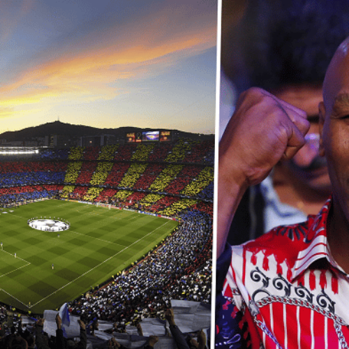 Tyson’s cannabis company vying for Camp Nou naming rights
