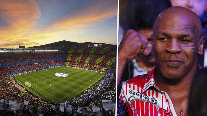 You are currently viewing Tyson’s cannabis company vying for Camp Nou naming rights