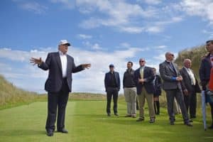 Read more about the article Trump backs golf return