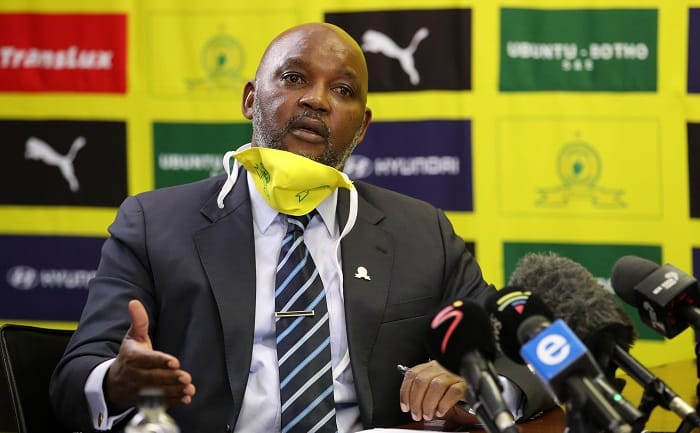You are currently viewing I can’t tell you how it’s going to pan out – Mosimane on abnormal title run-in