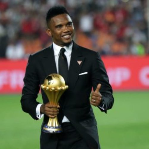 Eto’o: 2021 Afcon will be a ‘beautiful party’