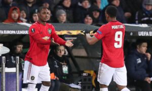 Read more about the article Martial learning well from Ighalo – Solskjaer