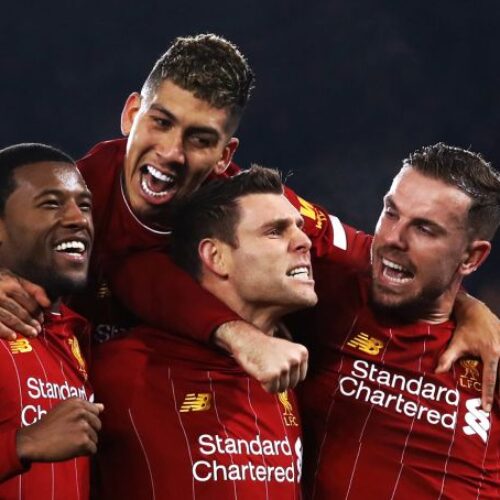 Liverpool’s title-winning season in pictures