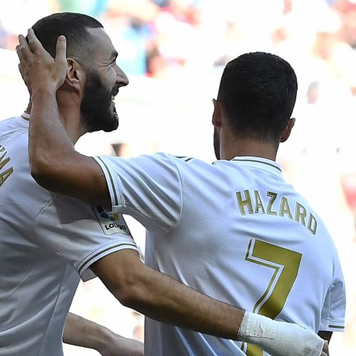 Zidane singles out Benzema, Hazard