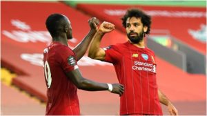Read more about the article Salah, Mane on target as Liverpool romp towards title