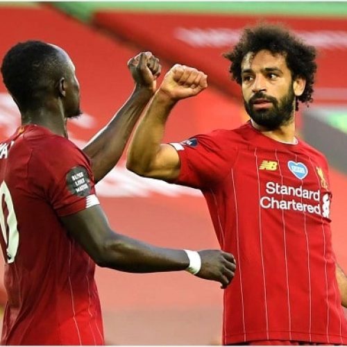 Salah, Mane on target as Liverpool romp towards title