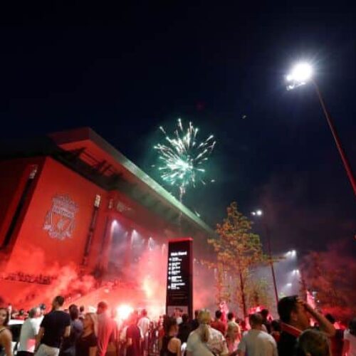 Celebrations start as Liverpool end 30-year wait for league championship
