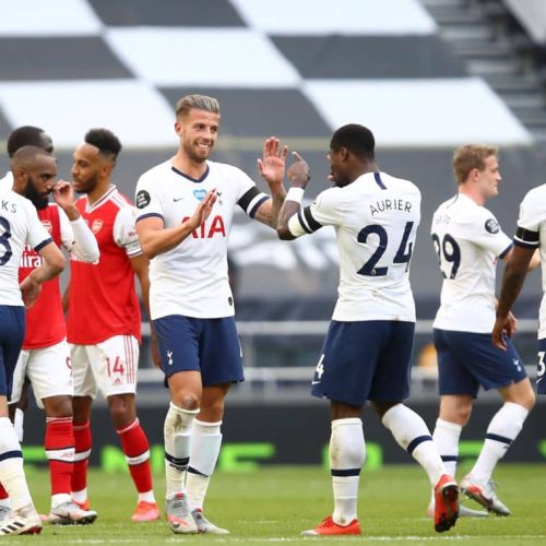 Spurs come from behind to beat Arsenal