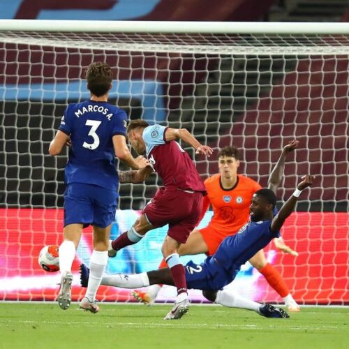 West Ham stun Chelsea in derby thriller