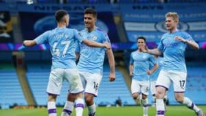 Read more about the article Ruthless Man City put four past champions Liverpool