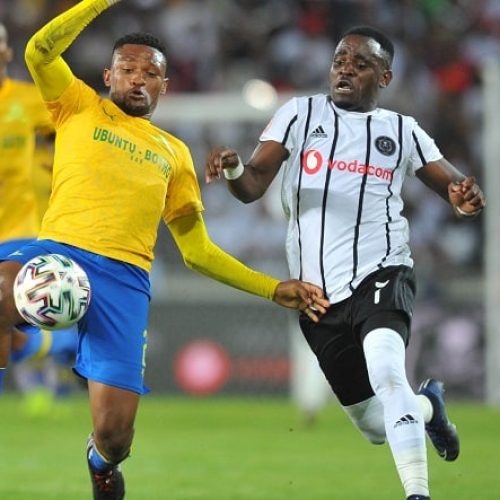 ‘We can’t kill him for one match’ – Mosimane asks Madisha to move on from mistakes