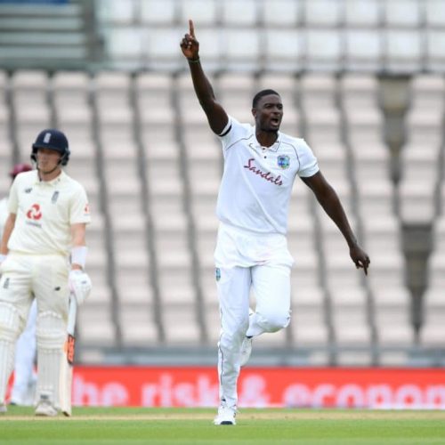 Holder puts West Indies in command
