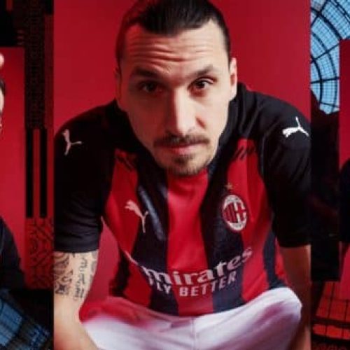 PUMA unveils new AC Milan home kit