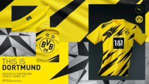 Read more about the article PUMA unveils Dortmund home kit for the 2020-21 season