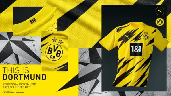 You are currently viewing PUMA unveils Dortmund home kit for the 2020-21 season