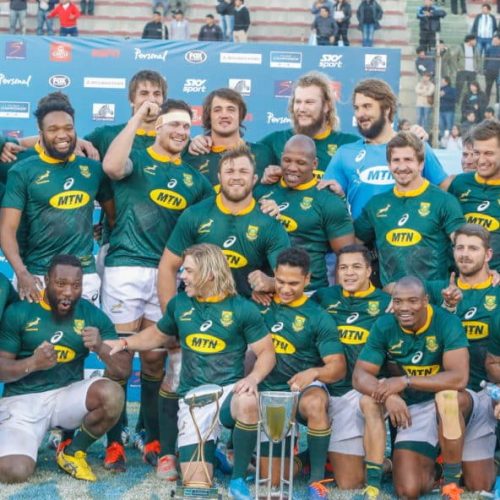Springboks commit to Rugby Championship