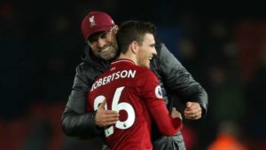 Read more about the article Robertson urges Liverpool to build on Tottenham win