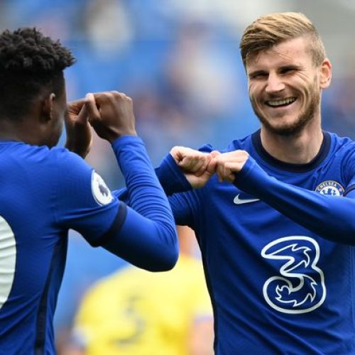 Werner open Chelsea goal account on dream debut