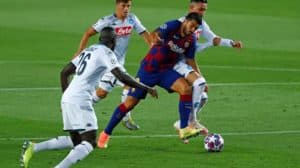 Read more about the article Suarez: Barca’s UCL quarter-final is ’50-50′