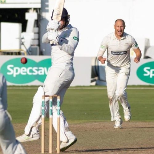 Watch: SA bowler receives five-run penalty