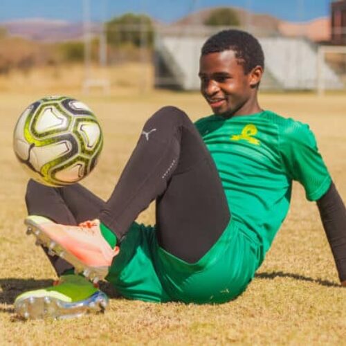 Pitso: Mkhuma is finding his feet with Sundowns senior team