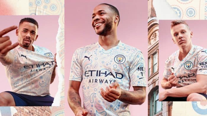 You are currently viewing Puma, Manchester City unveil paisley third kit