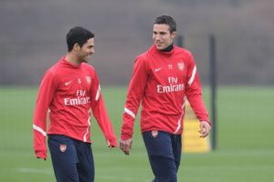 Read more about the article Arteta ‘has the potential to become great’ as Arsenal manager – Van Persie