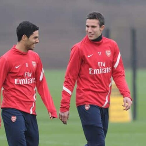 Arteta ‘has the potential to become great’ as Arsenal manager – Van Persie