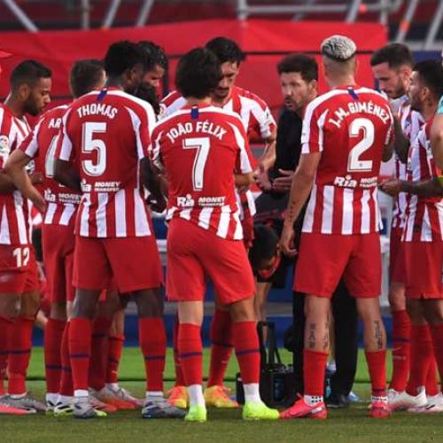 Atletico Madrid confirm two positive coronavirus tests ahead of Champions League clash