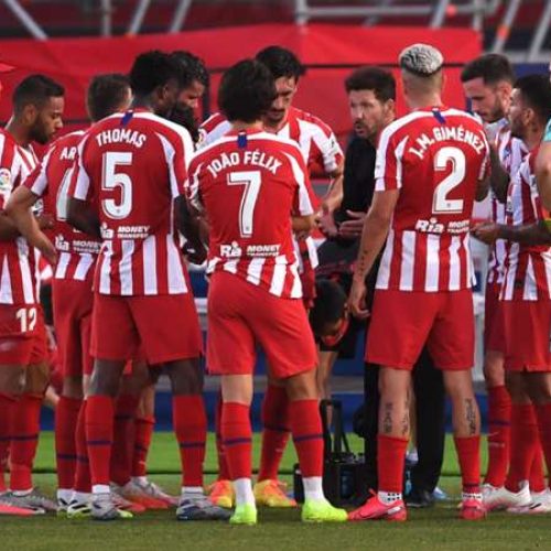 Atletico Madrid confirm two positive coronavirus tests ahead of Champions League clash