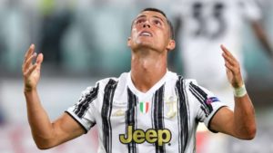 Read more about the article Ronaldo double in vain as Lyon stun Juventus