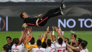 Read more about the article ‘Our team never surrenders!’ – Lopetegui after ‘very special’ Europa League triumph