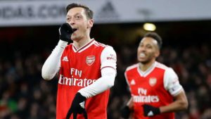 Read more about the article Ozil’s Arsenal future in further doubt after Premier League squad omission