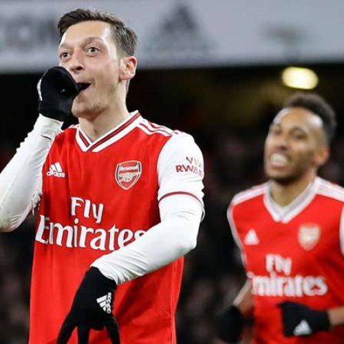 ‘I’ll decide when I go’ – Ozil claims he won’t leave Arsenal before 2021