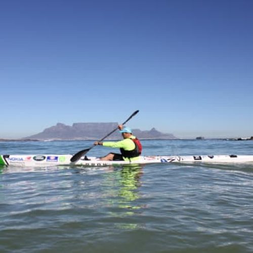 Richard Kohler launches Ocean X kayak from Cape Town to Brazil