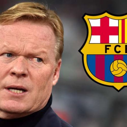 Barcelona confirm Koeman as new coach on contract to 2022