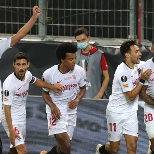Sevilla claim Europa League glory after five-goal thriller with Inter