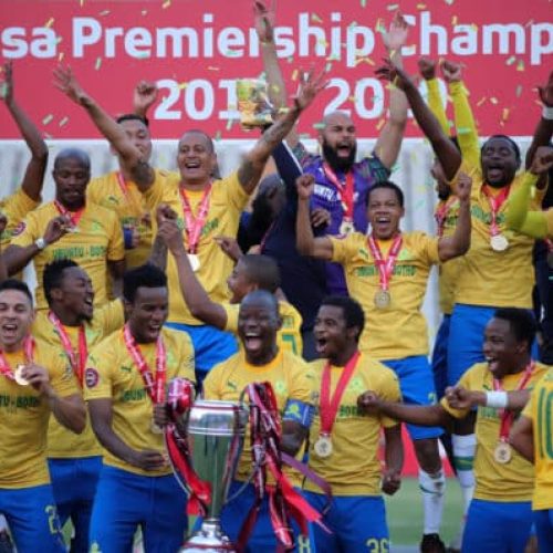 Watch: Sundowns secure third successive PSL title