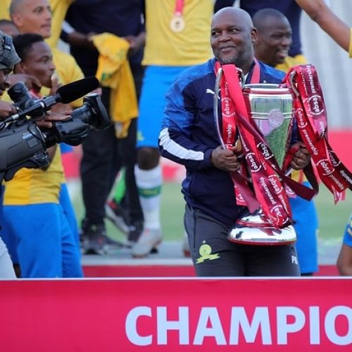 Watch: Mosimane’s full presser following Sundowns’ title triumph over Chiefs