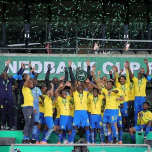 Sundowns crowned Nedbank Cup champions to complete treble