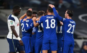 Read more about the article Tottenham win shoot-out to knock Chelsea out of Carabao Cup