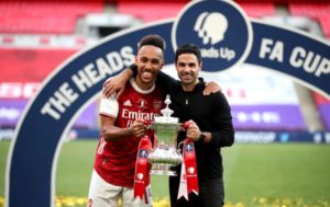 Read more about the article Arteta had doubts over Aubameyang’s future at Arsenal