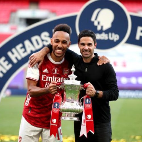 Arteta had doubts over Aubameyang’s future at Arsenal