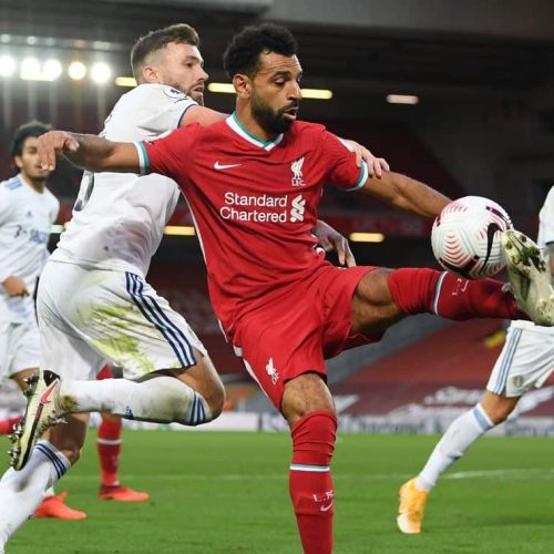 Salah hat-trick edges out Leeds in seven-goal thriller