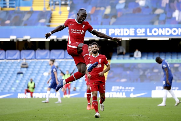 You are currently viewing Mane double fires Liverpool past 10-man Chelsea