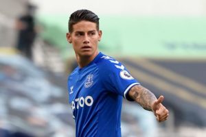 Read more about the article James makes instant impact with historic Everton debut