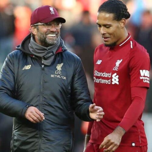 Klopp impressed with Liverpool response to being without Van Dijk