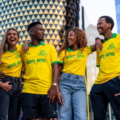 PUMA celebrates 50 years of Sundowns with new jersey