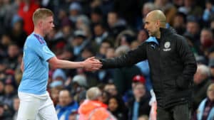 Read more about the article Guardiola hoping De Bruyne commits future to Manchester City
